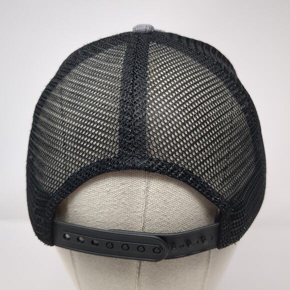 Were Full Idaho Snapback Trucker Hat Gray OS Adjustable Mesh Arcadian Outfitters - Picture 6 of 9